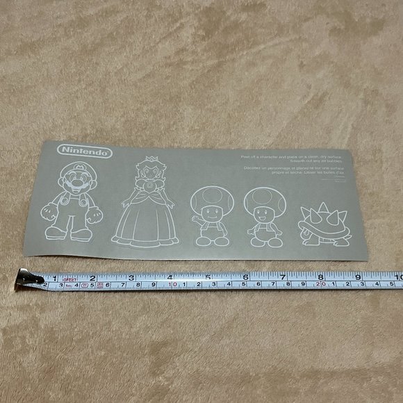 Super Mario Nintendo Car Decal - Picture 3 of 4